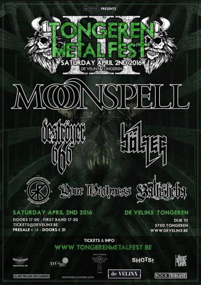 Tongeren Metalfest 2016 banner
